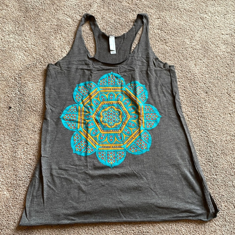 Practice Yoga Austin / Yoga with Adriene mandala tank top